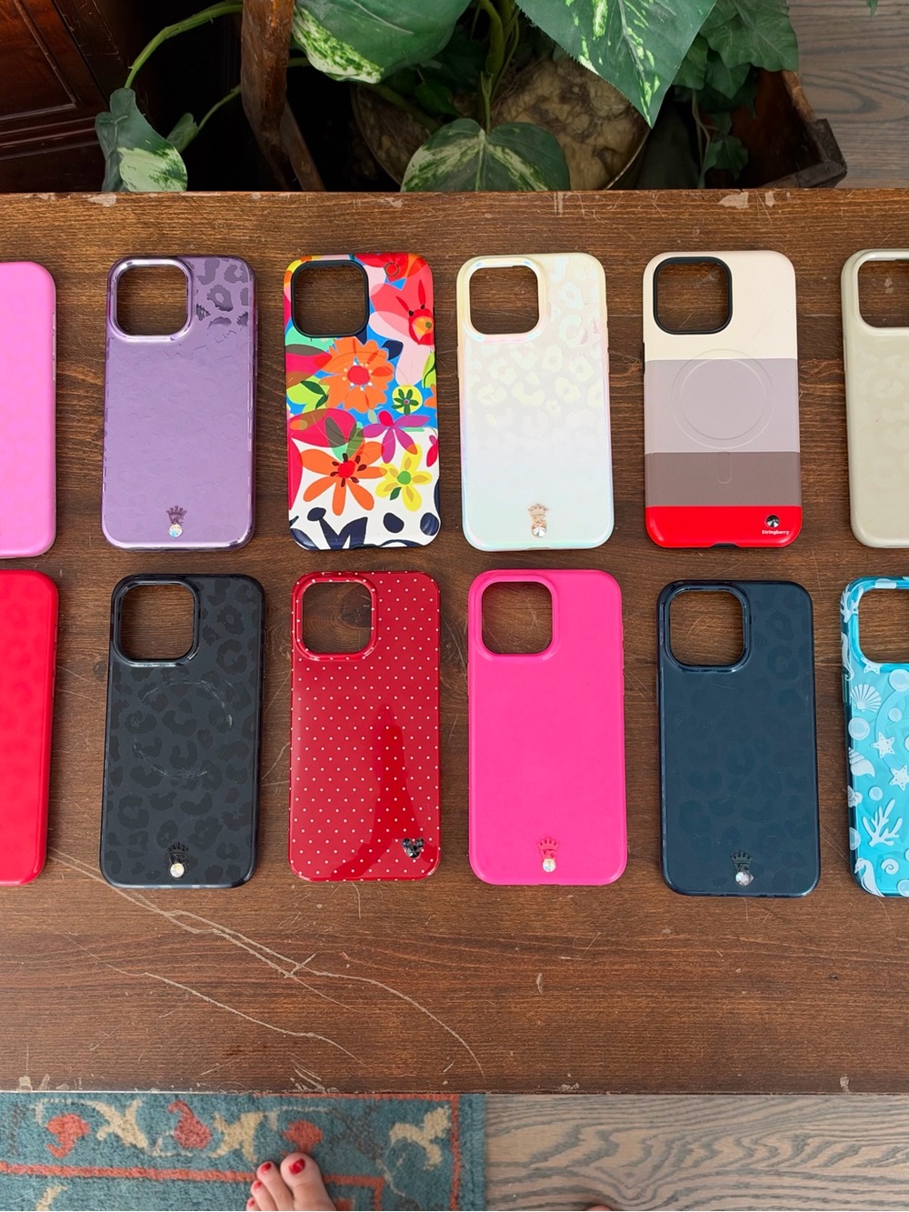 Collection of 12 cases for iPhone 15/16 ProMax